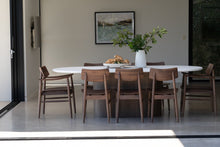 Load image into Gallery viewer, Harlow Oval Dining Table 2.4m - Walnut Base - Boho Bliss