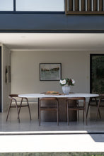 Load image into Gallery viewer, Harlow Oval Dining Table 2.4m - Walnut Base - Boho Bliss