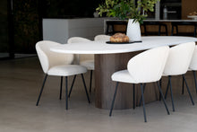 Load image into Gallery viewer, Harlow Oval Dining Table 2.4m - Walnut Base - Boho Bliss