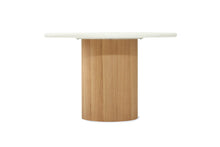 Load image into Gallery viewer, Harlow Oval Dining Table 2.8m - Natural Oak Base - Boho Bliss