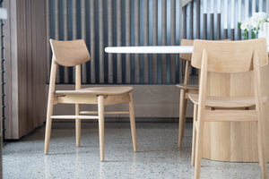 Harlow Oval Dining Table 2.8m - Natural Oak Base - Boho Bliss