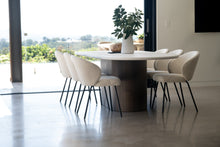 Load image into Gallery viewer, Harlow Oval Dining Table 2.8m - Walnut Base - Boho Bliss