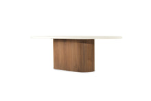 Load image into Gallery viewer, Harlow Oval Dining Table 2.8m - Walnut Base - Boho Bliss