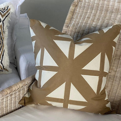 Havana Outdoor Cushion Cover - Khaki - Boho Bliss