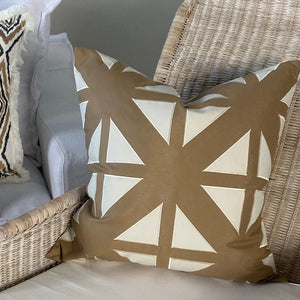 Havana Outdoor Cushion Cover - Khaki - Boho Bliss