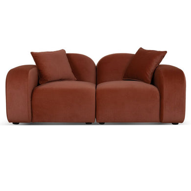 Havenfield 2 Seater Sofa - Umber Orange - Boho Bliss