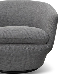 Hemy Lounge Chair - Oslo Grey - Boho Bliss
