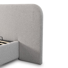 Load image into Gallery viewer, Holloway Queen Bed (with storage) - Clay Grey - Boho Bliss