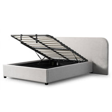 Load image into Gallery viewer, Holloway Queen Bed (with storage) - Clay Grey - Boho Bliss