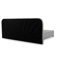 Load image into Gallery viewer, Holloway Queen Bed (with storage) - Clay Grey - Boho Bliss