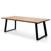 Load image into Gallery viewer, Hudson Dining Table 2.2m - Rustic Oak - Boho Bliss