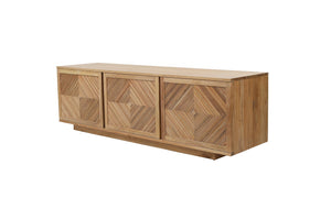 Hunter Entertainment Unit - Natural - Boho Bliss