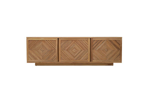 Hunter Entertainment Unit - Natural - Boho Bliss