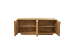 Hunter Four Door Sideboard - Natural - Boho Bliss