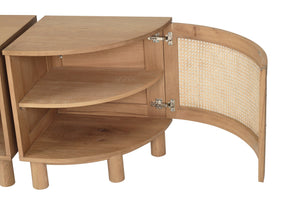 Iluka Bedside Tables - Left & Right Pair - Boho Bliss