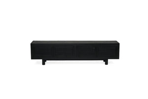 Iluka Entertainment Unit - 4 Door - Black - Boho Bliss