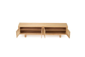 Iluka Entertainment Unit - 4 Door - Natural - Boho Bliss