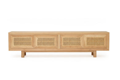 Iluka Entertainment Unit - 4 Door - Natural - Boho Bliss