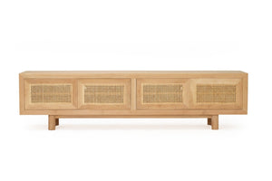Iluka Entertainment Unit - 4 Door - Natural - Boho Bliss