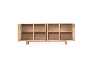 Iluka Sideboard - 4 Door Arch Windows - Boho Bliss
