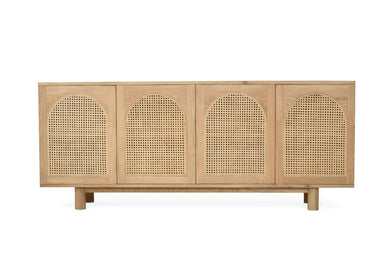 Iluka Sideboard - 4 Door Arch Windows - Boho Bliss