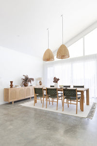 Iluka Sideboard - 6 Door Arch Windows - Boho Bliss