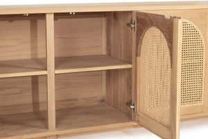 Iluka Sideboard - 6 Door Arch Windows - Boho Bliss