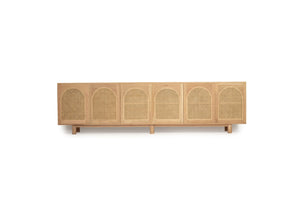 Iluka Sideboard - 6 Door Arch Windows - Boho Bliss