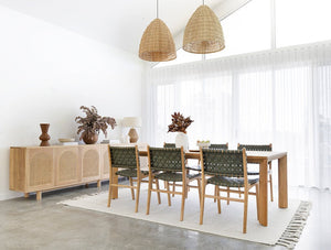 Iluka Sideboard - 6 Door Arch Windows - Boho Bliss