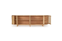 Load image into Gallery viewer, Iluka Sideboard - 6 Door Round End - Boho Bliss