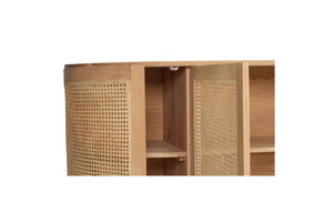 Iluka Sideboard - 6 Door Round End - Boho Bliss