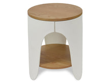 Load image into Gallery viewer, Jackson Side Table - White - Boho Bliss
