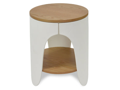 Jackson Side Table - White - Boho Bliss
