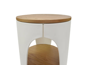 Jackson Side Table - White - Boho Bliss