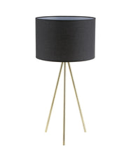 Load image into Gallery viewer, Jambes Table Lamp - Black - Boho Bliss