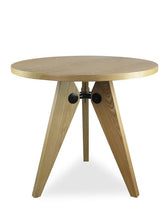 Load image into Gallery viewer, Jean Prouv Replica Round Dining Table 80cm - Natural - Boho Bliss