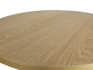 Jean Prouv Replica Round Dining Table 80cm - Natural - Boho Bliss