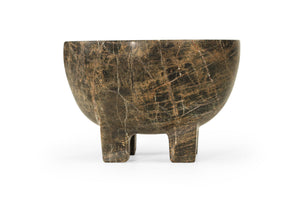 Jillian Four Leg Bowl - Forest Green - Boho Bliss