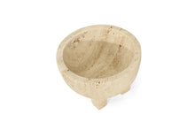 Load image into Gallery viewer, Jillian Four Leg Bowl - Travertine - Boho Bliss