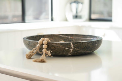 Jillian Fruit Bowl - Forest Green - Boho Bliss