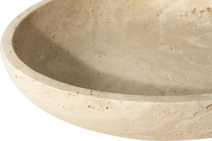 Jillian Fruit Bowl - Travertine - Boho Bliss