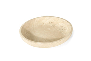 Jillian Fruit Bowl - Travertine - Boho Bliss