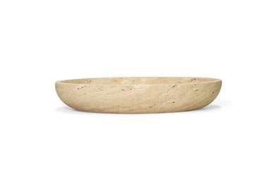 Jillian Fruit Bowl - Travertine - Boho Bliss