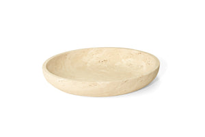 Jillian Fruit Bowl - Travertine - Boho Bliss
