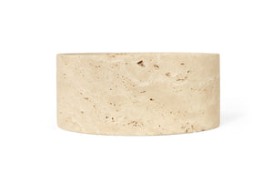 Jillian High Bowl - Travertine - Boho Bliss