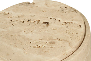 Jillian High Bowl - Travertine - Boho Bliss