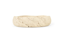 Load image into Gallery viewer, Jillian Large Organic Fruit Bowl - Travertine - Boho Bliss