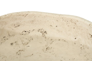 Jillian Small Organic Fruit Bowl - Travertine - Boho Bliss