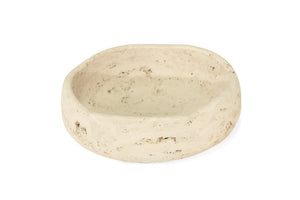 Jillian Small Organic Fruit Bowl - Travertine - Boho Bliss