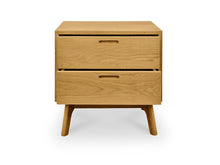 Load image into Gallery viewer, Johan Bedside Table - Natural Oak - Boho Bliss